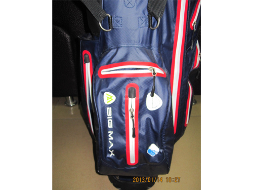 Golf bag, handbag backpack seamless pocket